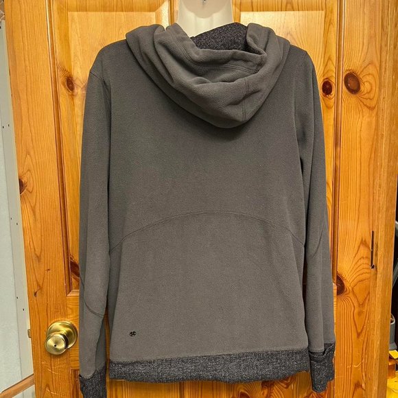 Lululemon Runaway Fleece Soot Light Pullover / Hoodie/ Heathered Medium warm Gre - Picture 2 of 3